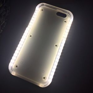 White light up case